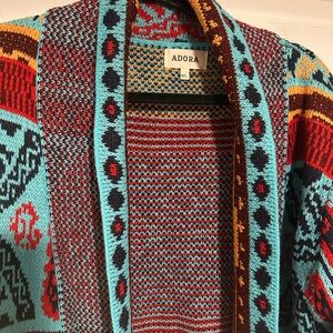 ADORA Colorful Knit Cardigan